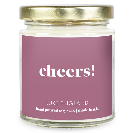 Message Candle (cheers)