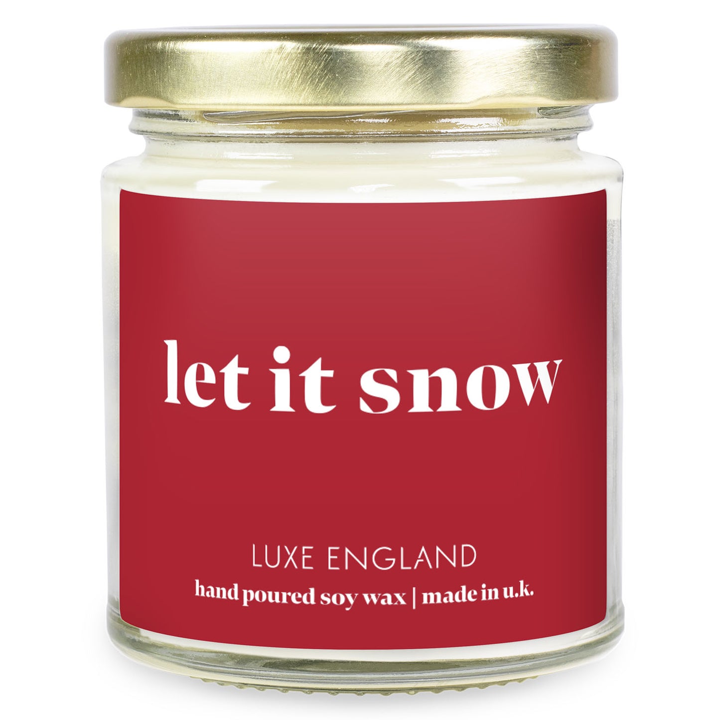 Message Candle (let it snow)